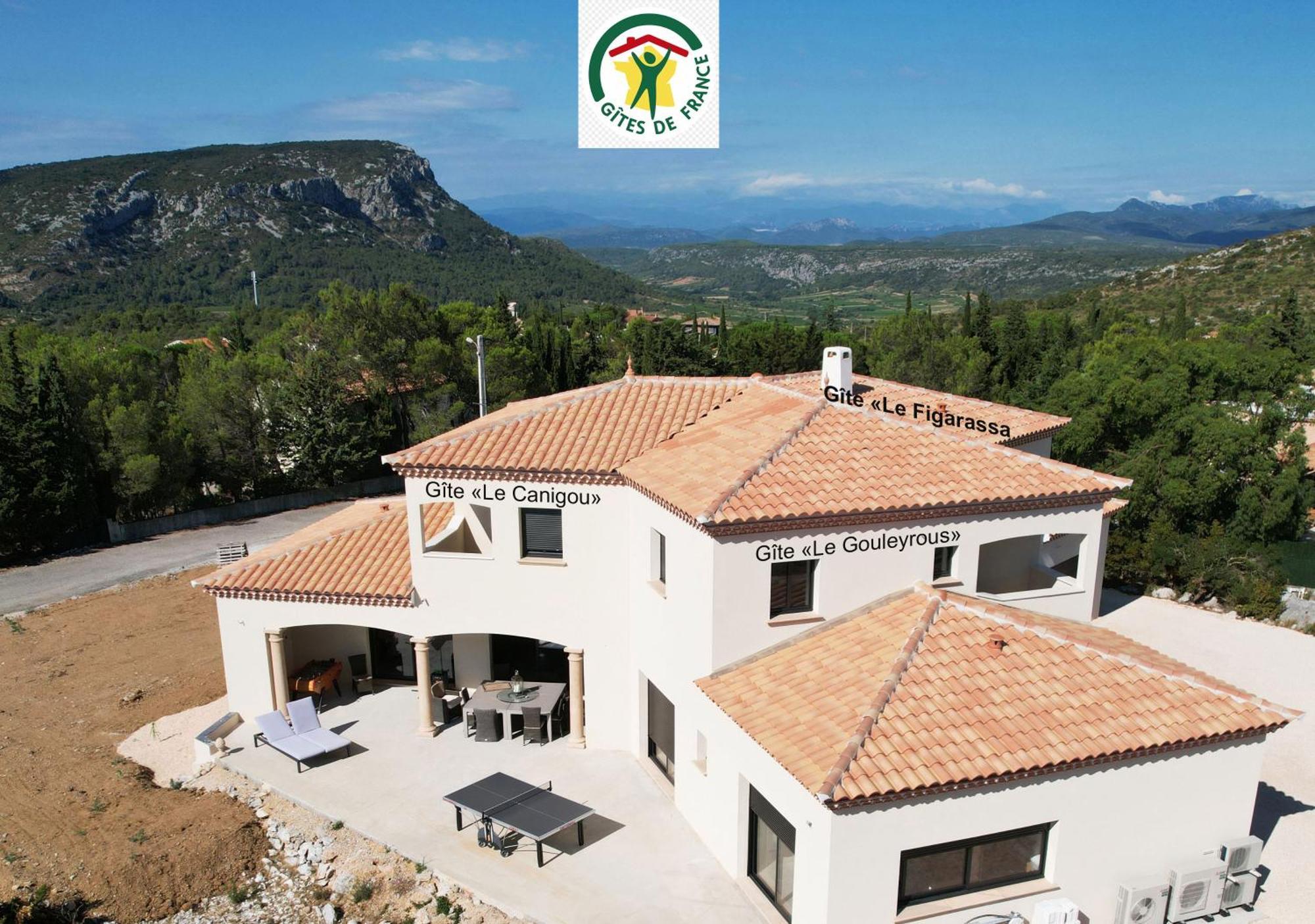 Trois Appartements Au Sein Du Mas Jams - Le Gouleyrous, Le Canigou Et Le Figarassa Vingrau 外观 照片